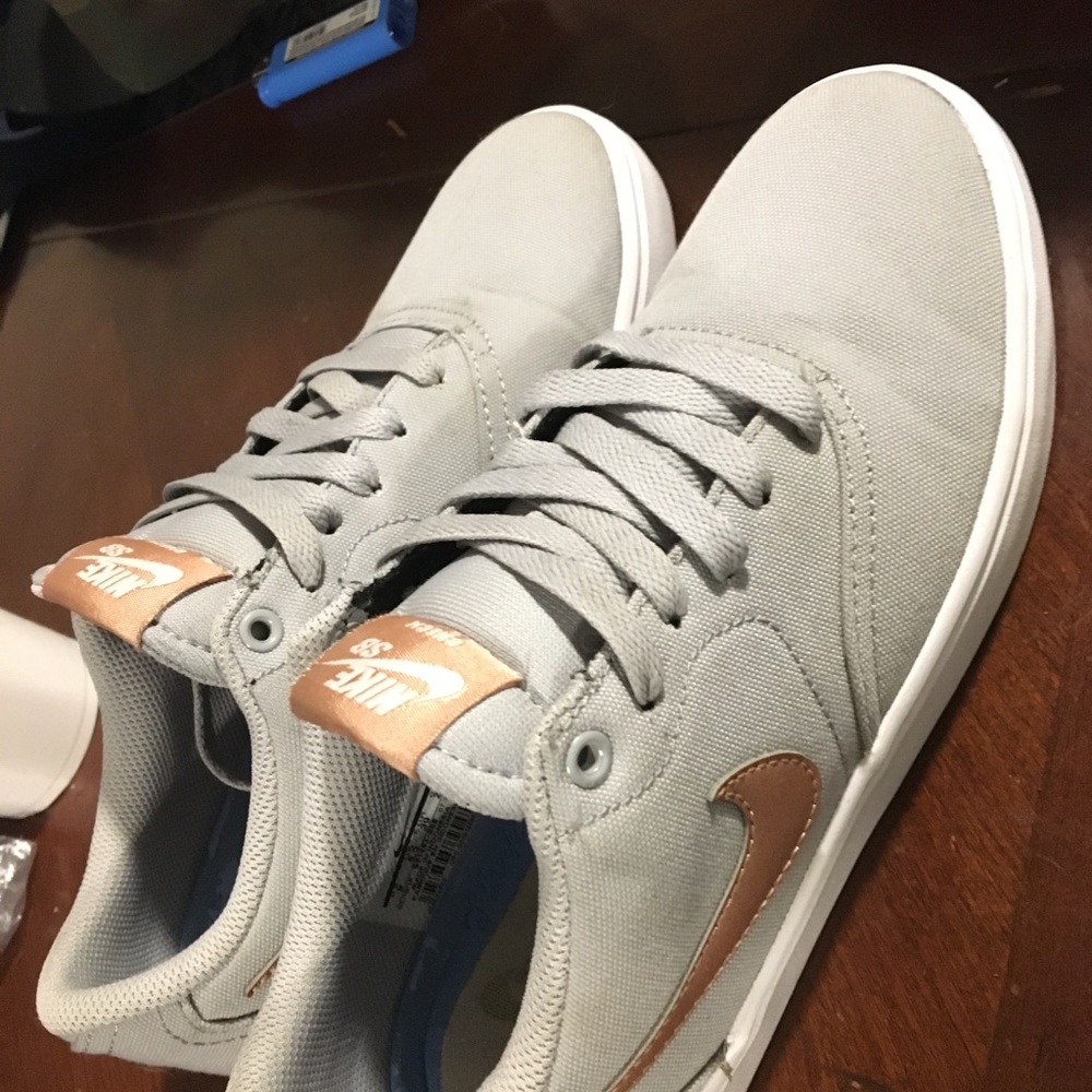 Nike SB canvas Grey men&women NEW - Picture 2 of 3